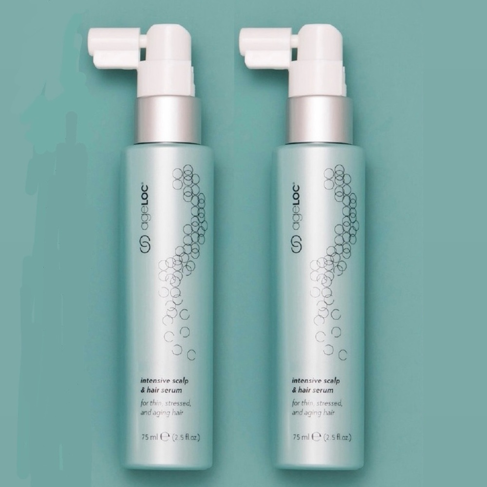 2 X Nuskin ageLOC Scalp  Hair Serum New Authentic Sealed